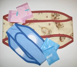 Diapers Belly Band for male dogs